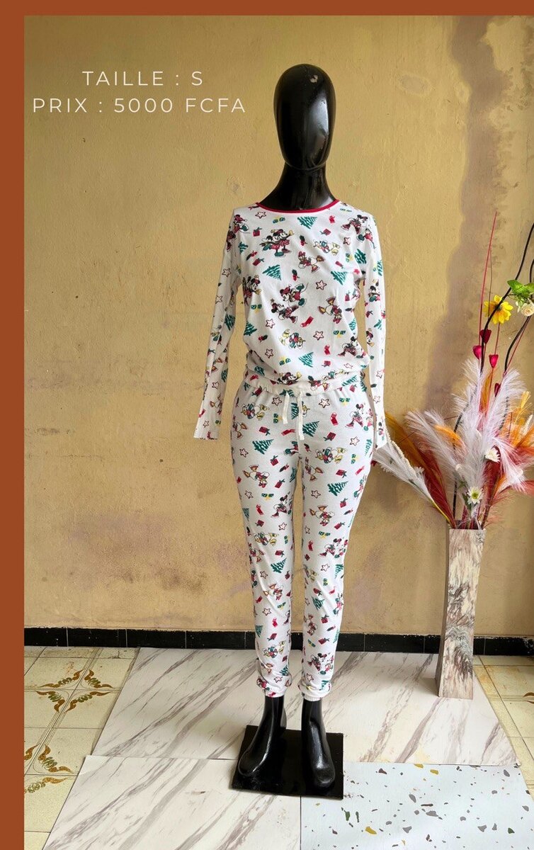 Women's Printed Pajama Set