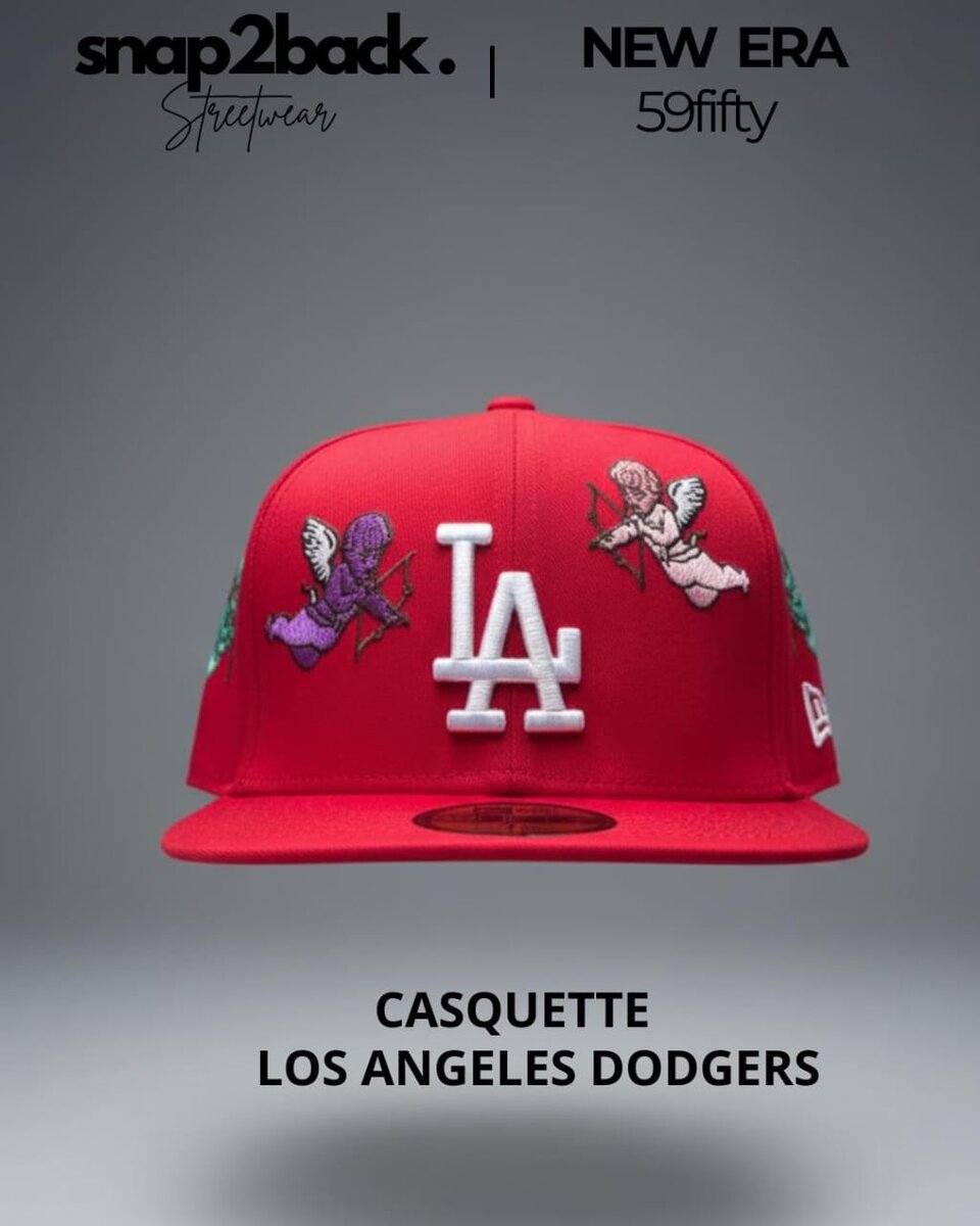 Casquette LA Dodgers Rouge
