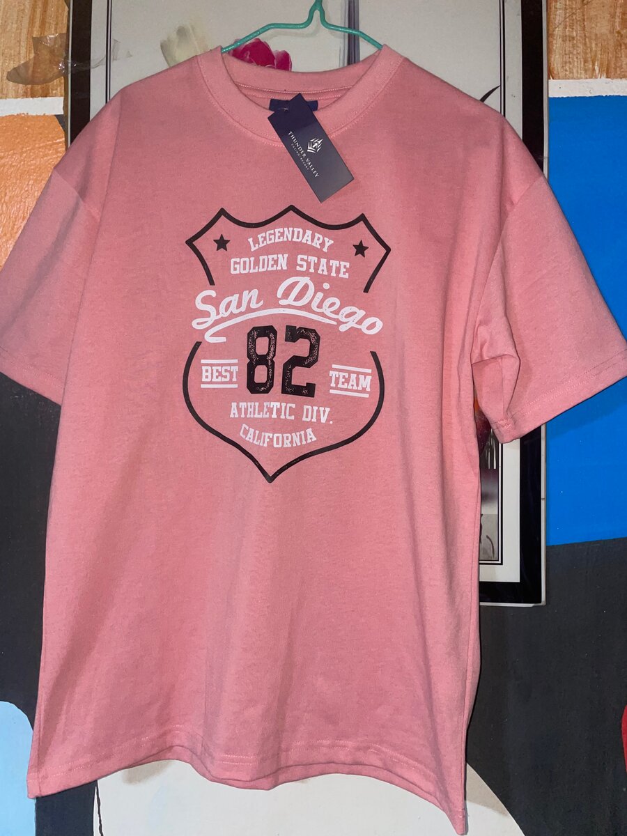 T-shirt San Diego rose