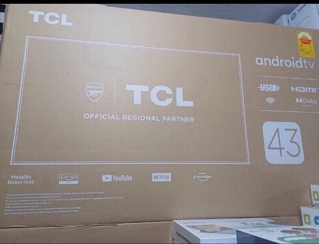 TCL Television, 43inches, smart