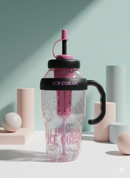 Gourde à paille réutilisable