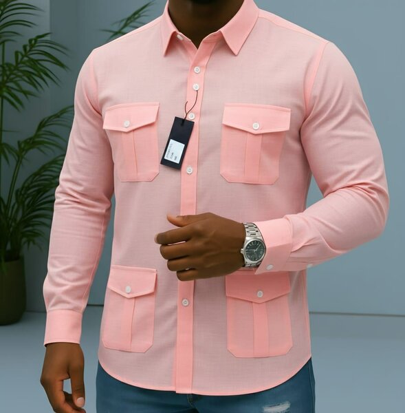 Chemise élégante à poches