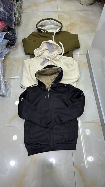 Veste à capuche doublée