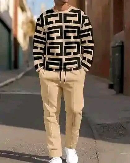 Pull graphique homme moderne