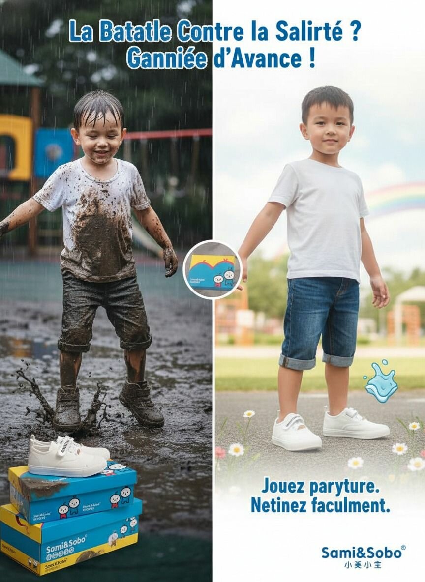 Chaussure enfant blanche1