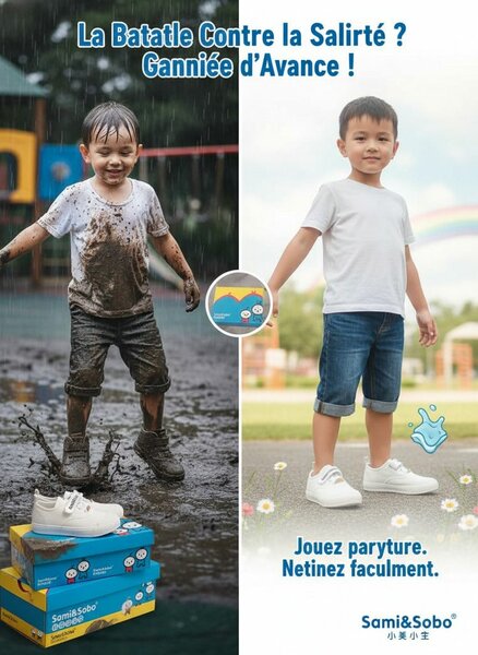 Chaussure enfant blanche1