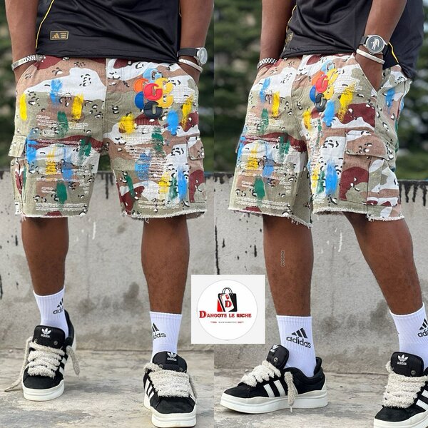 Shorts colorés homme
