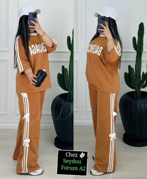 Ensemble de sport décontracté