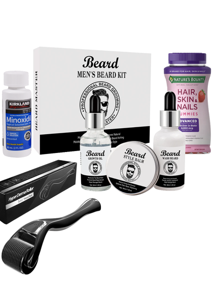 Kit de pousse et soins Barbe