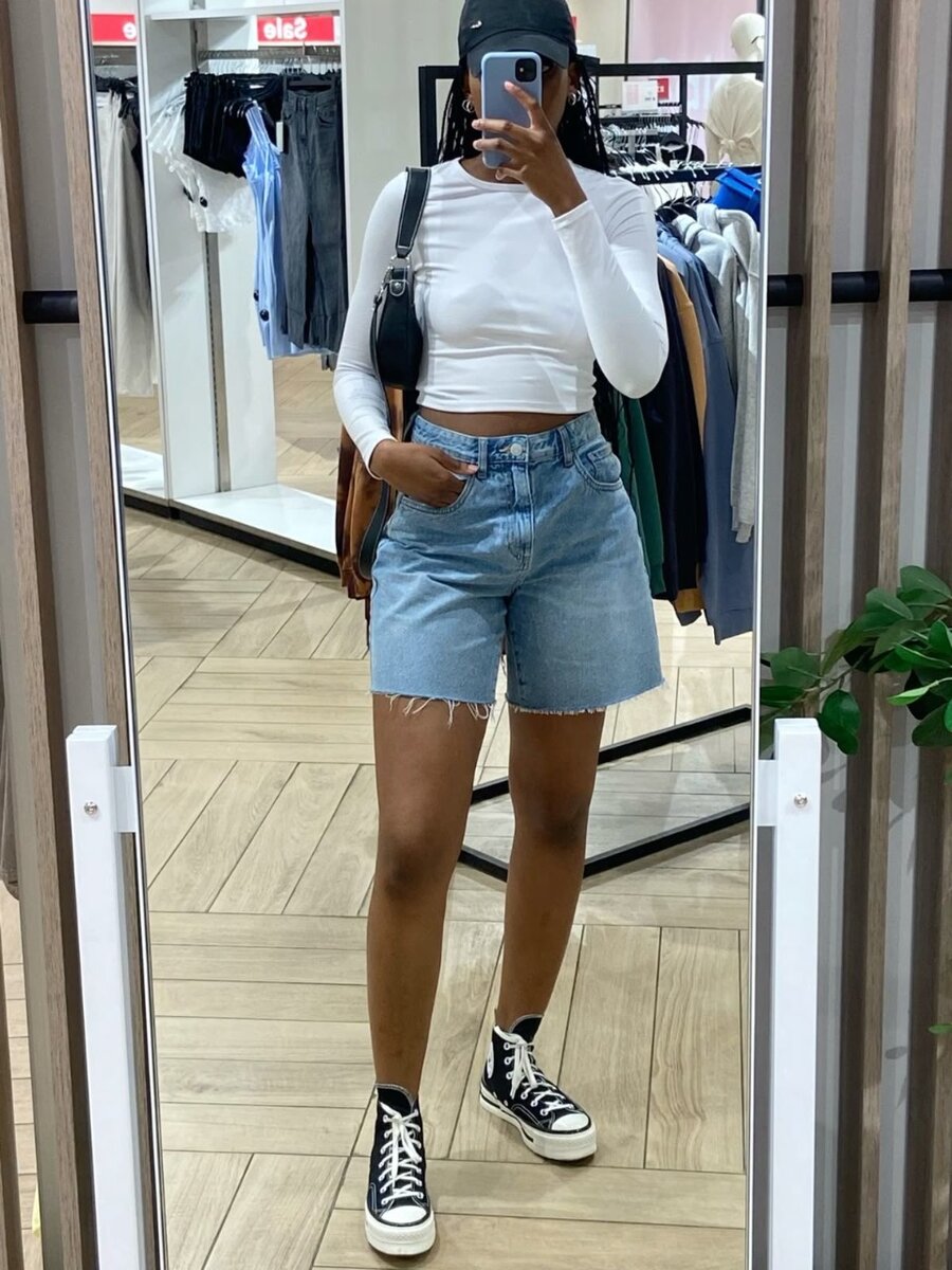 Shorts en jean tendance