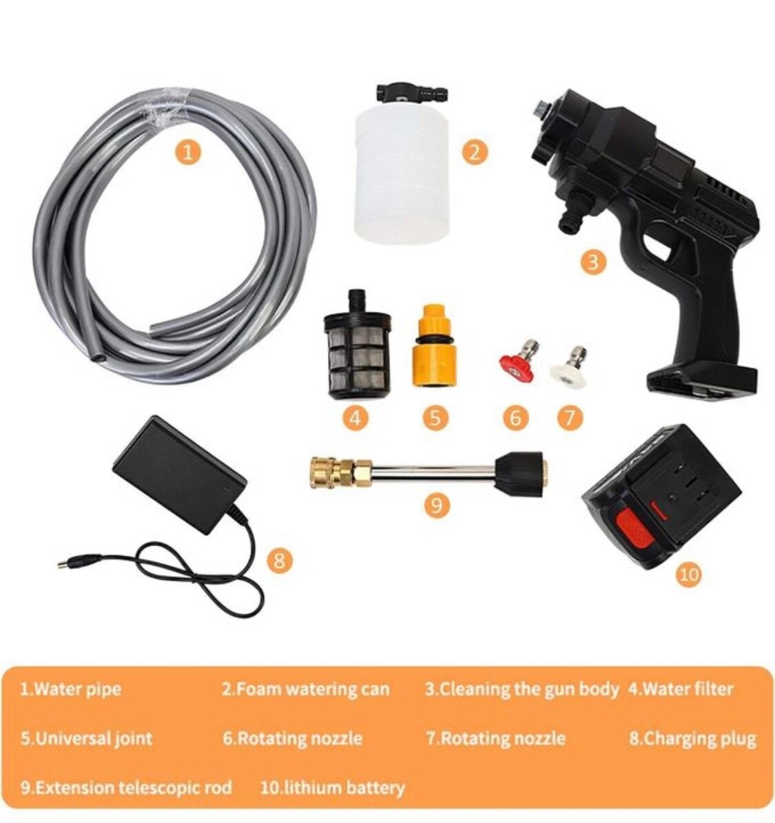 Pistolet À Eau À Haute Pression