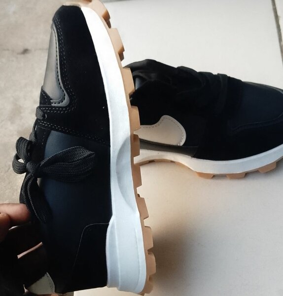 Baskets noires sport mode