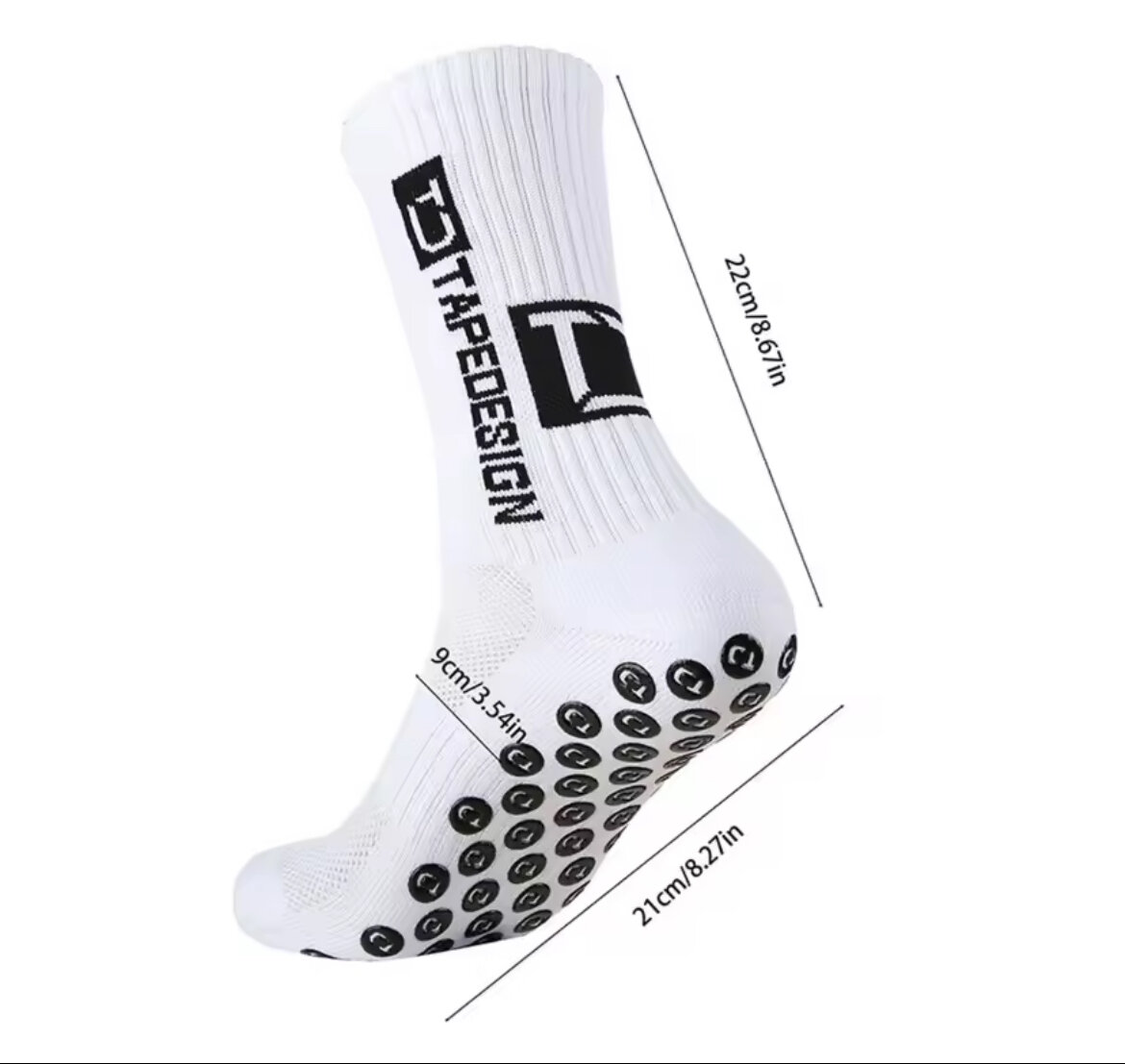 Chaussettes de Football Antidérapantes