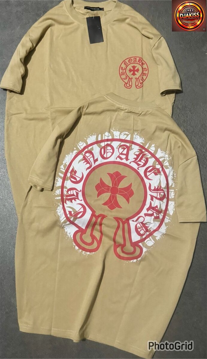 T-shirt unisexe imprimé moderne