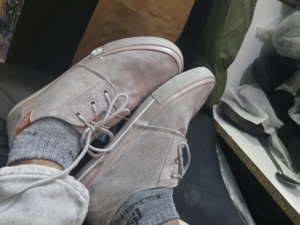 Slip-ons grey