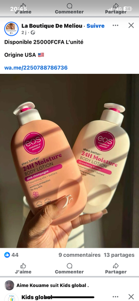 Lotion Hydratante 24H EOS