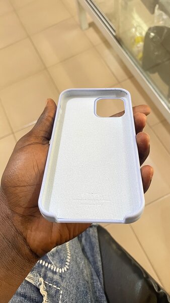 Coque en silicone iPhone 12