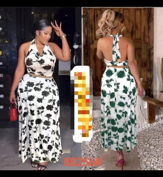 Robe Longue Imprimée Florale