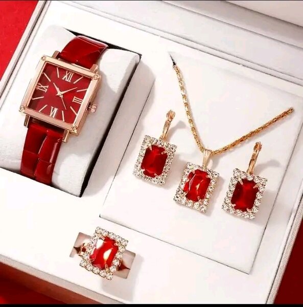 Montre Femme avec Ensemble de Bijoux