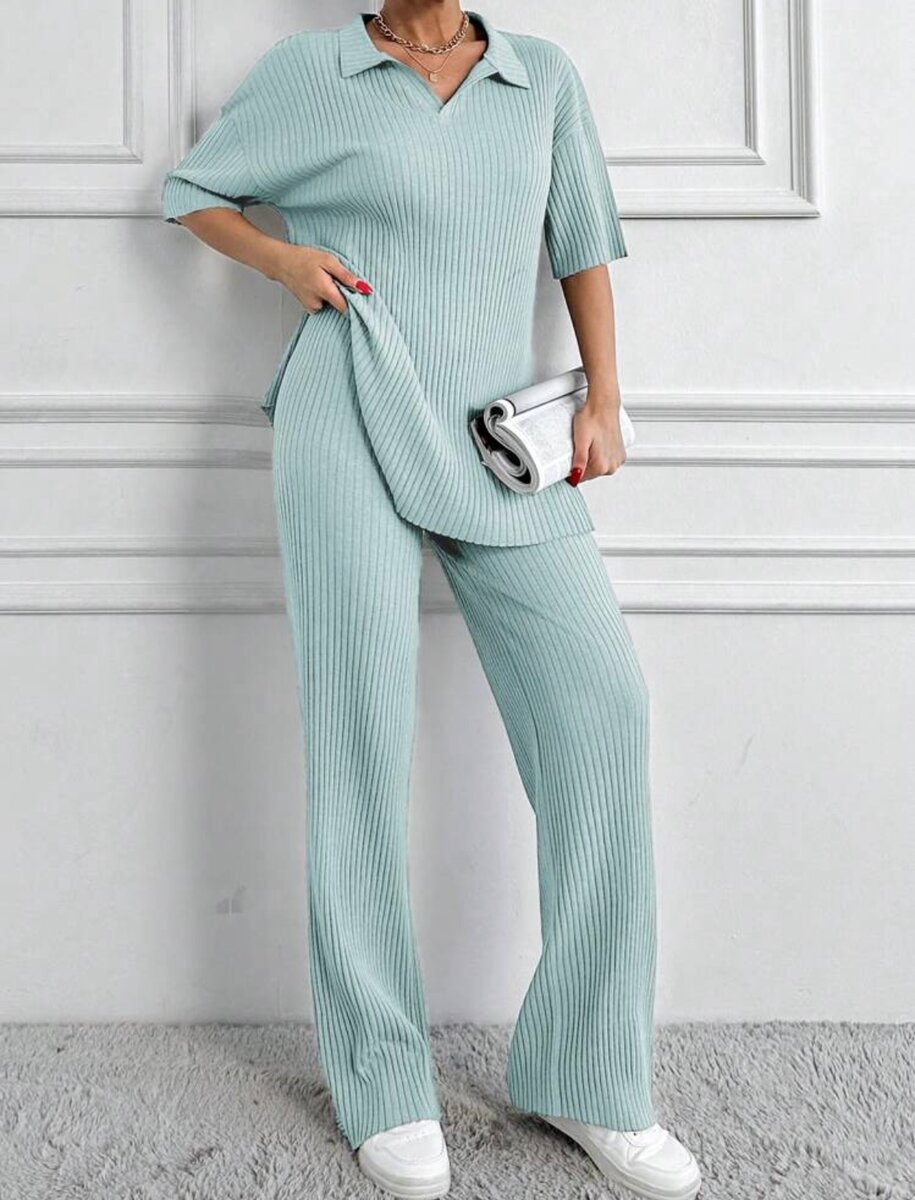 Ensemble décontracté en tricot