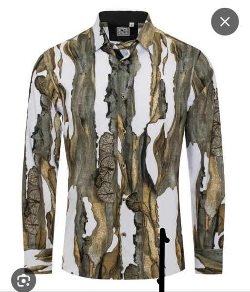 Chemise élégante imprimée