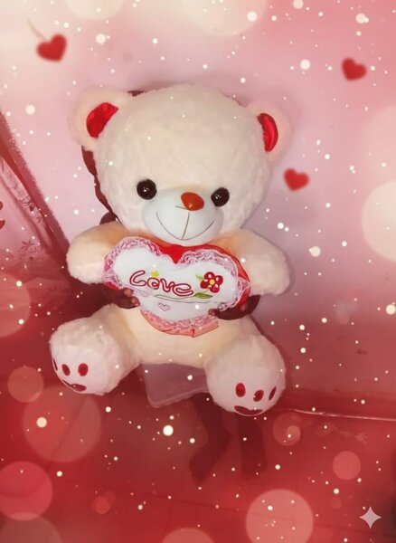 Ours en peluche "Love"