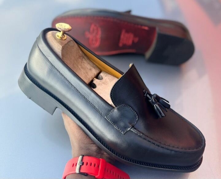 Mocassins en cuir modernes