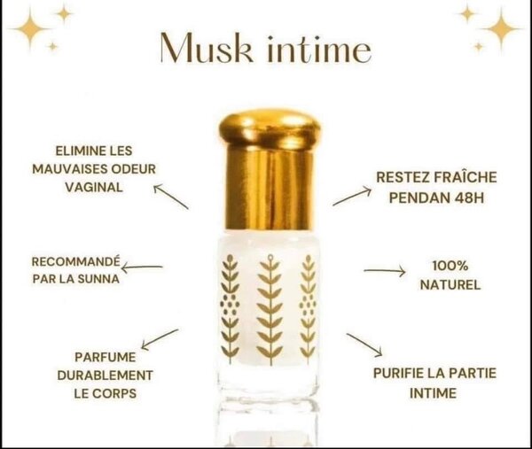 Huile Musc Intime Naturelle