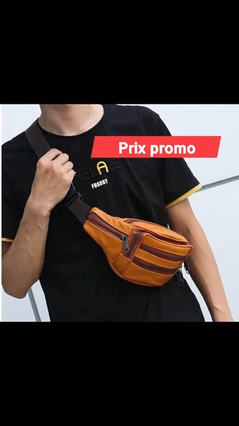 Sacoche Banane Hommes Étanche