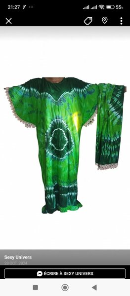 Robe Caftan Bohème Colorée