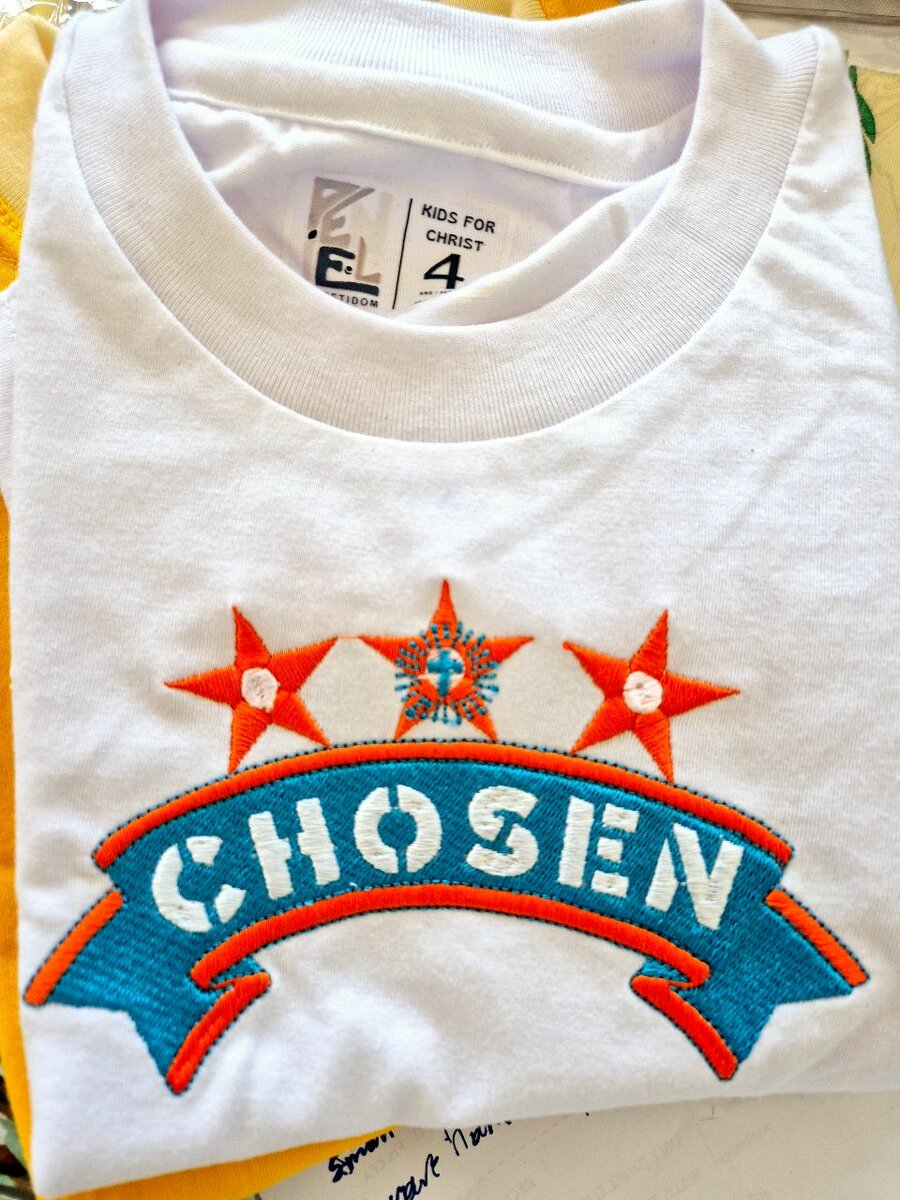 T-shirt chrétien enfant Chosen