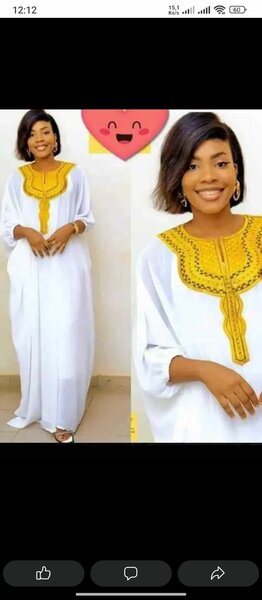 Chic boubou sénégalais