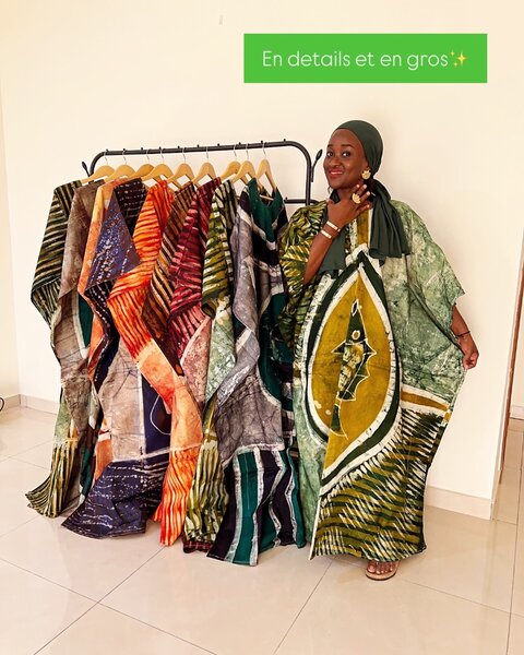 Boubou bassams/Batik