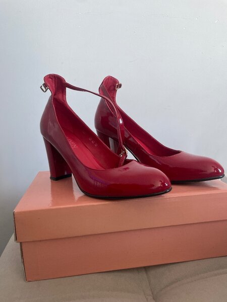 Туфли красные | Размер 40 | Продаем