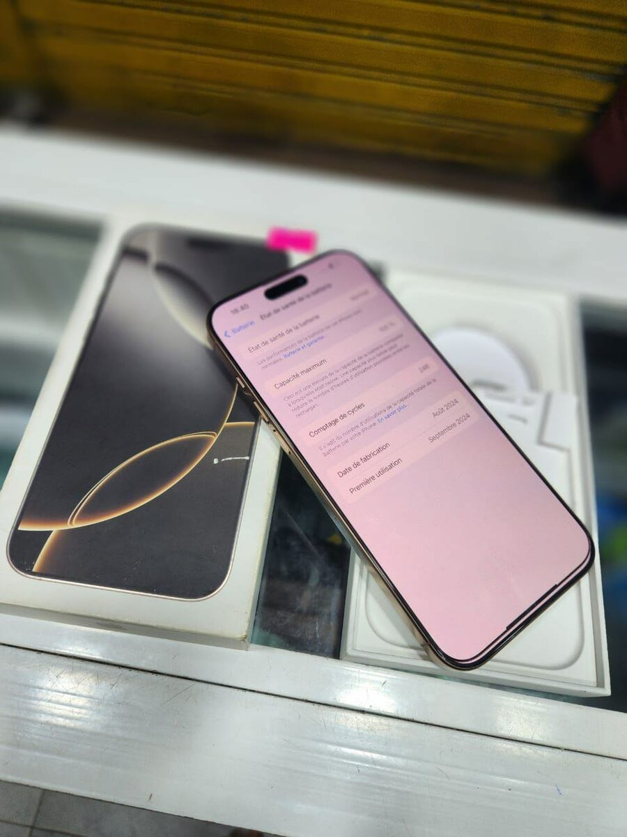 Iphone 16 pro max sans id