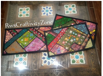 Table Runners Sindhi Art ....Set of 3.