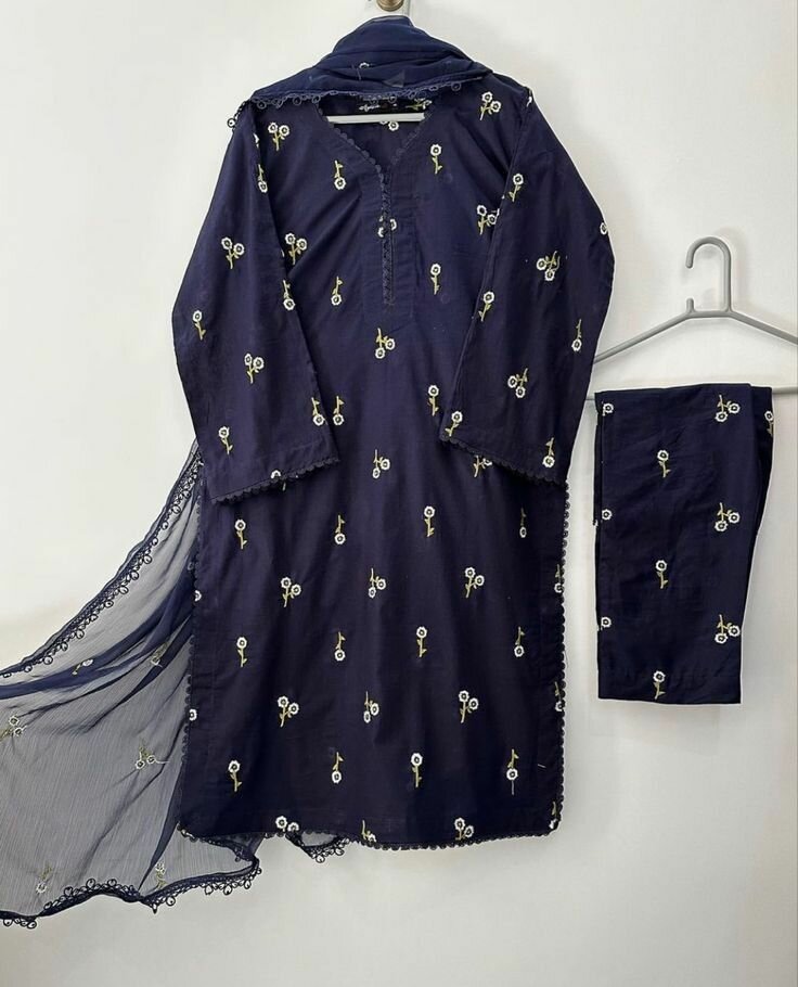 Organza 3 Peace Suit