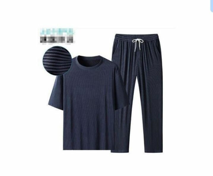 Set Confortable Bleu Homme
