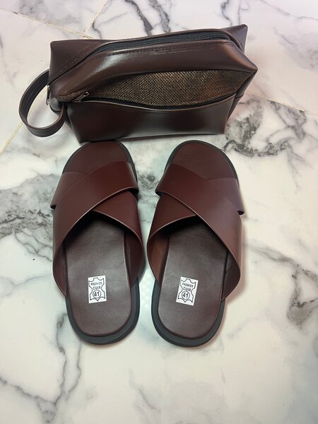 Sandales élégantes avec pochette