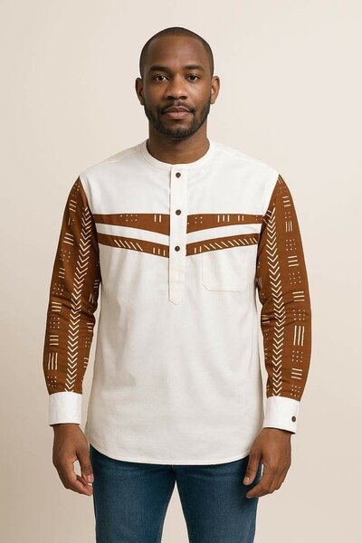 Chemise Africaine  Élégante