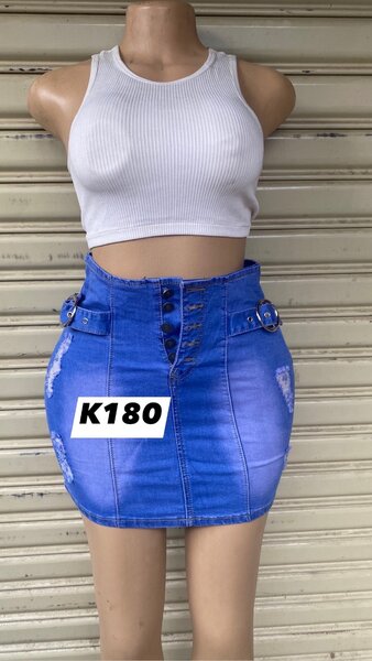 Denim skirts