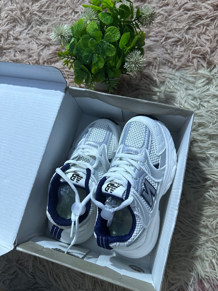 Baskets blanches pour courir