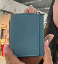 Бирюзовый кошелек