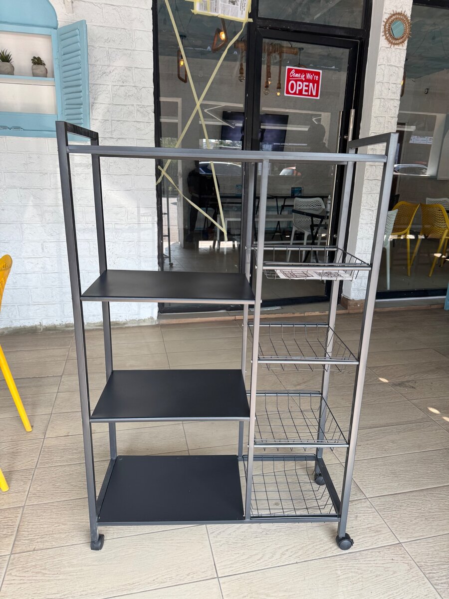Étagère de cuisine robuste 4 niveaux
