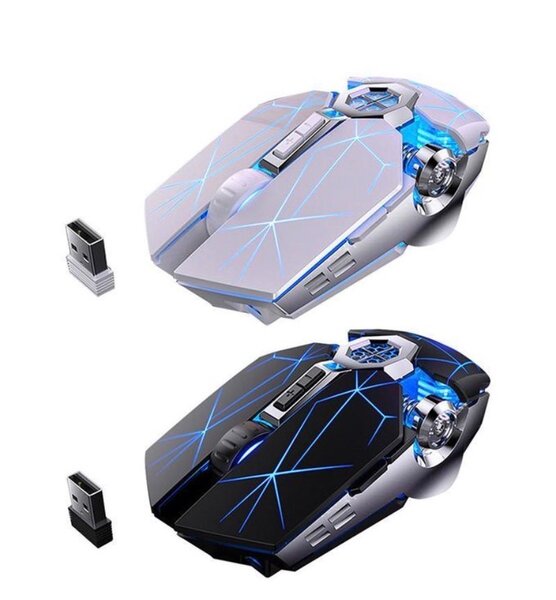 Souris Gaming Sans Fil RGB