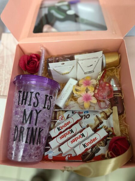 Coffret cadeau avec gobelet