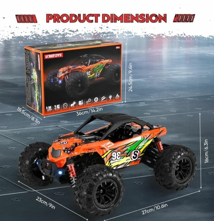 Voiture RC Tout-Terrain 4WD