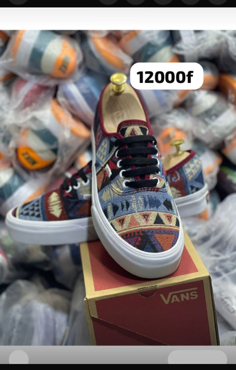 Baskets colorées tendances