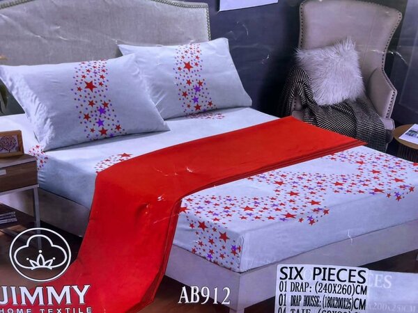 Set de Draps Imprimé Étoiles