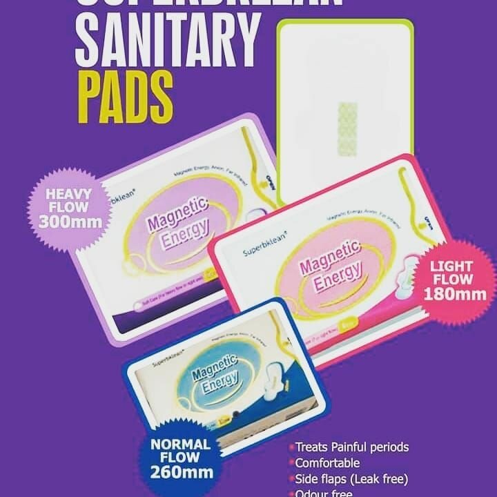 Longrich magnetic sanitary napkin pantiliners and pads